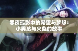 寒夜孤影中的希望与梦想：小男孩与火柴的故事