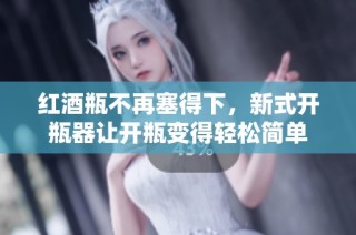 红酒瓶不再塞得下，新式开瓶器让开瓶变得轻松简单