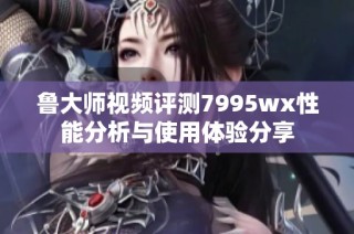 鲁大师视频评测7995wx性能分析与使用体验分享