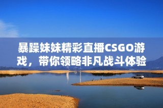 暴躁妹妹精彩直播CSGO游戏，带你领略非凡战斗体验