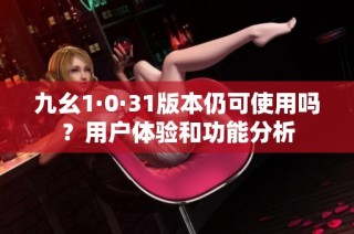 九幺1·0·31版本仍可使用吗？用户体验和功能分析