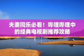 夫妻同乐必看！哔哩哔哩中的经典电视剧推荐攻略