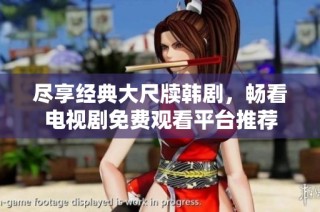 尽享经典大尺牍韩剧，畅看电视剧免费观看平台推荐