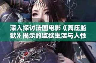 深入探讨法国电影《高压监狱》揭示的监狱生活与人性困境完整解读