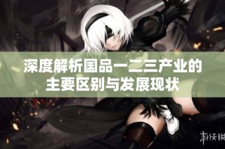 深度解析国品一二三产业的主要区别与发展现状