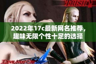 2022年17c最新网名推荐，趣味无限个性十足的选择