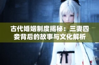 古代婚姻制度揭秘：三妻四妾背后的故事与文化解析