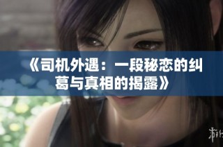 《司机外遇：一段秘恋的纠葛与真相的揭露》