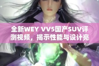 全新WEY VV5国产SUV评测视频，揭示性能与设计亮点