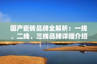 国产瓷砖品牌全解析：一线、二线、三线品牌详细介绍