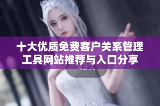 十大优质免费客户关系管理工具网站推荐与入口分享