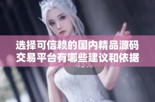 选择可信赖的国内精品源码交易平台有哪些建议和依据