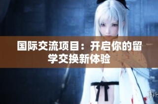 国际交流项目：开启你的留学交换新体验