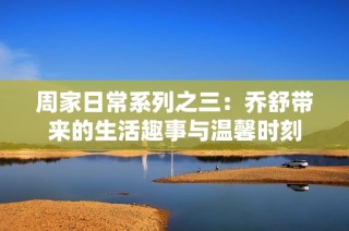 周家日常系列之三：乔舒带来的生活趣事与温馨时刻