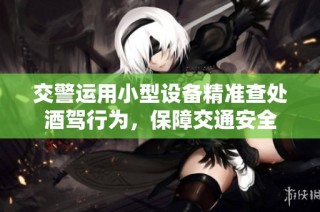 交警运用小型设备精准查处酒驾行为，保障交通安全