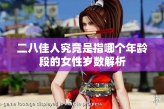 二八佳人究竟是指哪个年龄段的女性岁数解析