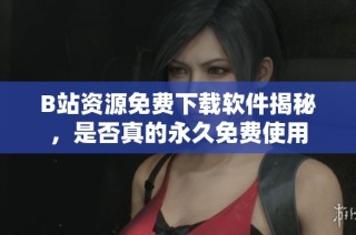B站资源免费下载软件揭秘，是否真的永久免费使用