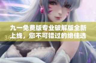 九一免费版专业破解版全新上线，您不可错过的绝佳选择
