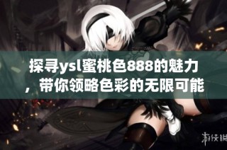 探寻ysl蜜桃色888的魅力，带你领略色彩的无限可能