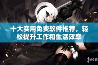 十大实用免费软件推荐，轻松提升工作和生活效率