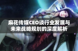 麻花传媒CEO谈行业发展与未来战略规划的深度解析