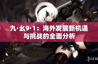 九·幺9·1：海外发展新机遇与挑战的全面分析