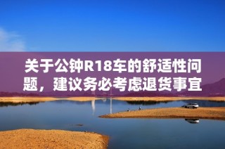 关于公钟R18车的舒适性问题，建议务必考虑退货事宜