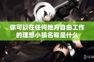 你可以在任何地方自由工作的理想小镇名称是什么