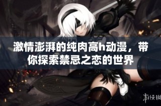 激情澎湃的纯肉高h动漫，带你探索禁忌之恋的世界