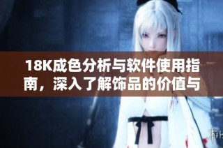18K成色分析与软件使用指南，深入了解饰品的价值与评估