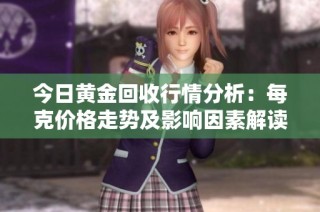 今日黄金回收行情分析：每克价格走势及影响因素解读
