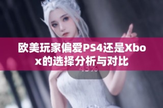 欧美玩家偏爱PS4还是Xbox的选择分析与对比