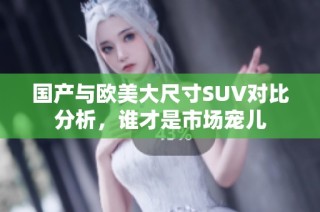 国产与欧美大尺寸SUV对比分析，谁才是市场宠儿