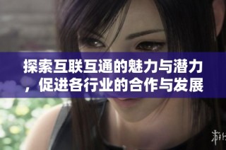 探索互联互通的魅力与潜力，促进各行业的合作与发展