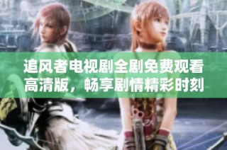 追风者电视剧全剧免费观看高清版，畅享剧情精彩时刻