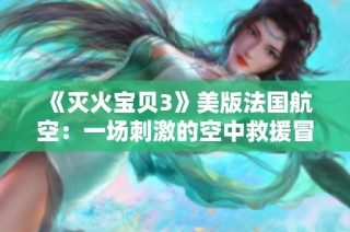 《灭火宝贝3》美版法国航空：一场刺激的空中救援冒险