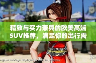 精致与实力兼具的欧美高端SUV推荐，满足你的出行需求