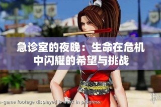 急诊室的夜晚：生命在危机中闪耀的希望与挑战