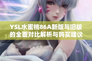 YSL水蜜桃86A新版与旧版的全面对比解析与购买建议