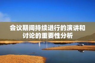 会议期间持续进行的演讲和讨论的重要性分析