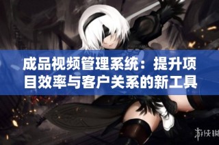 成品视频管理系统：提升项目效率与客户关系的新工具