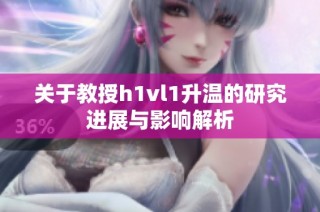 关于教授h1vl1升温的研究进展与影响解析
