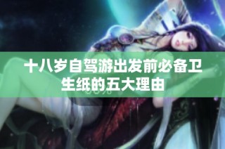 十八岁自驾游出发前必备卫生纸的五大理由