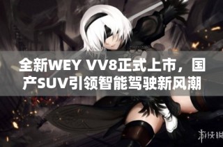 全新WEY VV8正式上市，国产SUV引领智能驾驶新风潮