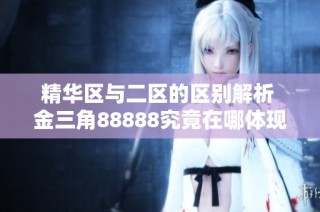 精华区与二区的区别解析 金三角88888究竟在哪体现