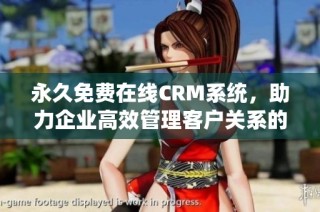 永久免费在线CRM系统，助力企业高效管理客户关系的全新选择