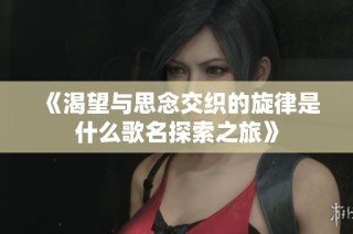 《渴望与思念交织的旋律是什么歌名探索之旅》