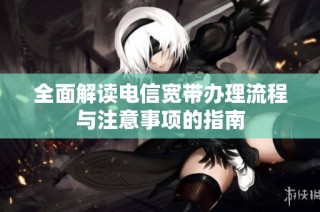 全面解读电信宽带办理流程与注意事项的指南