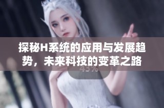 探秘H系统的应用与发展趋势，未来科技的变革之路