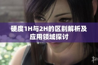 硬度1H与2H的区别解析及应用领域探讨